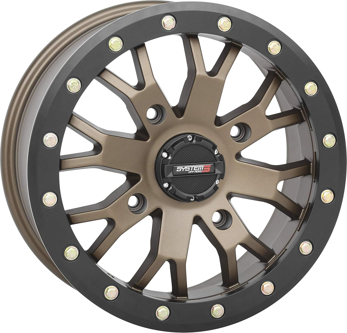 System 3 15S3-3238 SB-4 Wheel - 15x7-4+3(+15mm) - 4/137 - Bronze