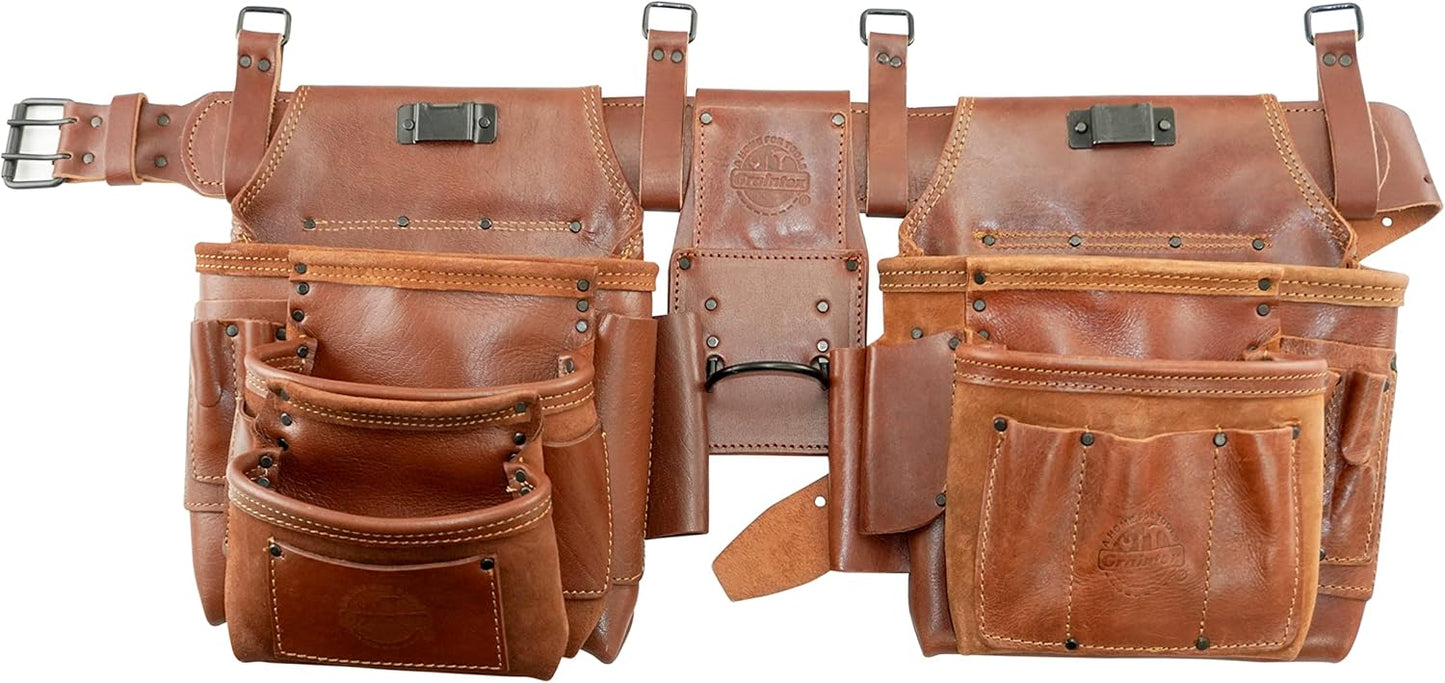 Graintex AD2539 4 Pc 14 Pocket Framers Tool Belt Ambassador Series