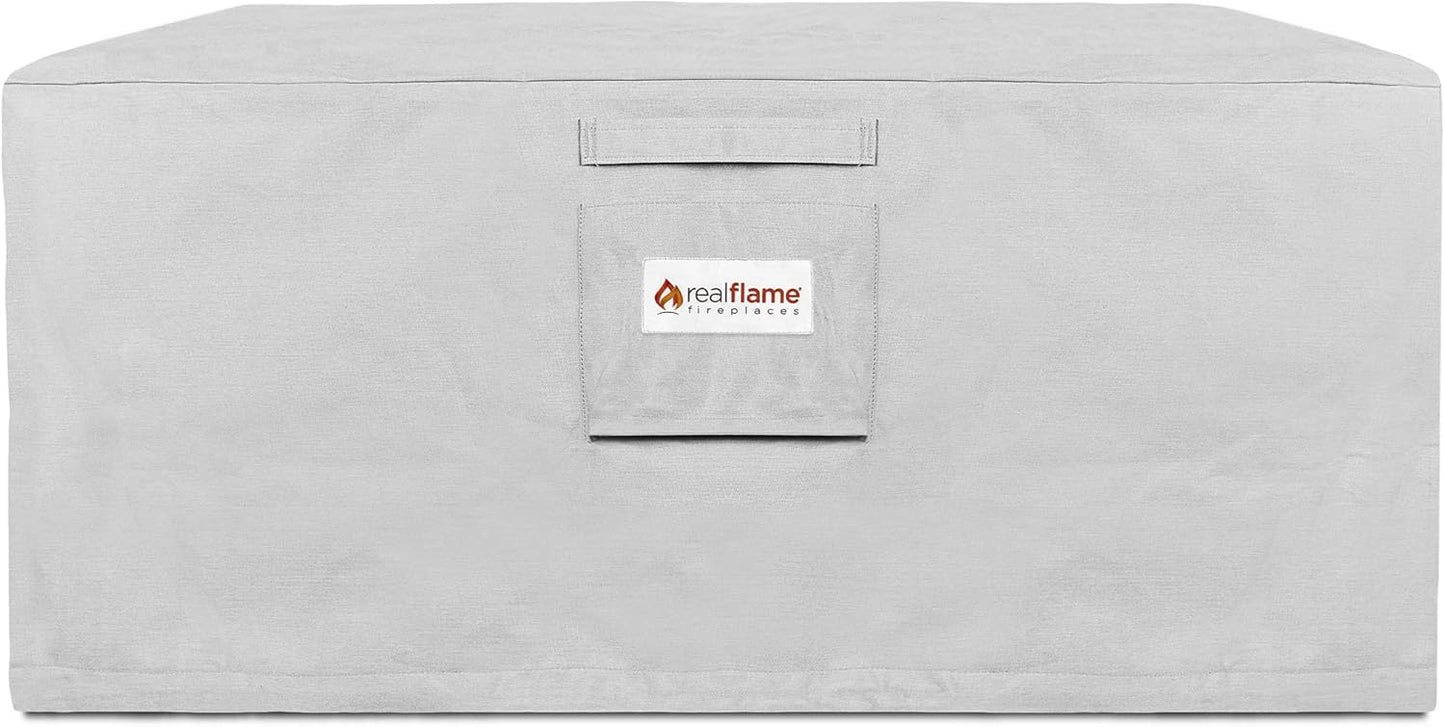 Real Flame Aegean or Baltic Square Fire Table Storage Cover - Durable Fabric with Draw String - Suitable for Fire Pits up to 37"L
