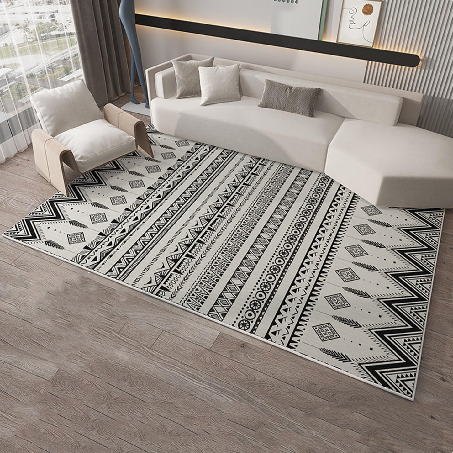 Electric Floor Heating Mat, Floor Heating Pad, Electric Radiant Floor Heating System, Heated Floor Mat, Washable Electric Heated Carpet Area Rugs Space Heater for Outdoor Indoor