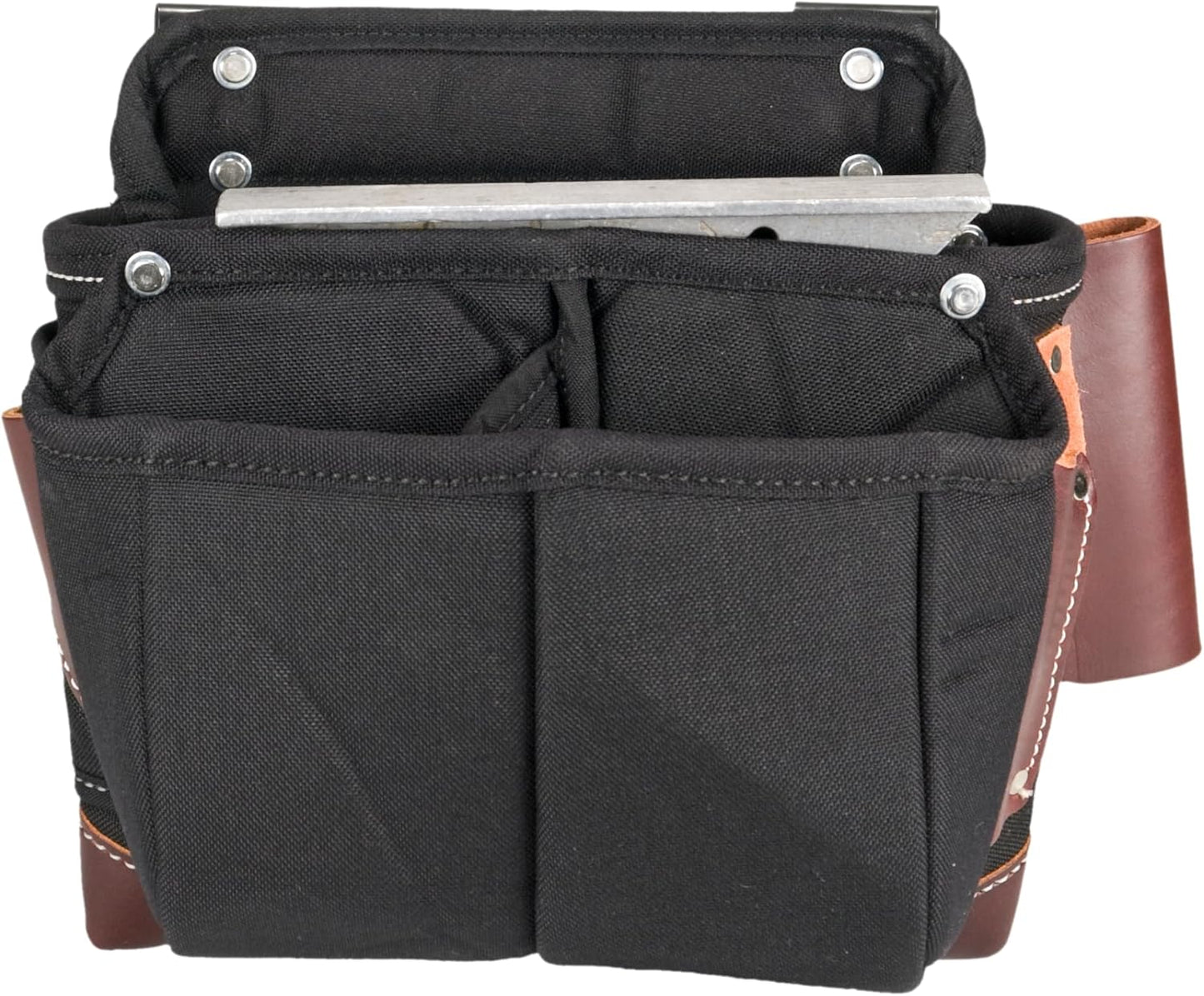 Occidental Leather Builders’ Vest Fastener Bag - 9 Pockets & Tool Holders - Made in USA