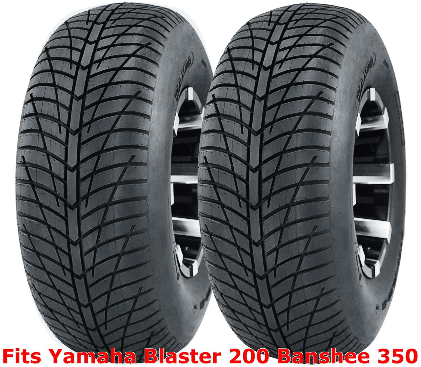 (2) Yamaha Blaster 200 Banshee 350 front 21x7-10 21x7x10 Hi-speed ATV tires