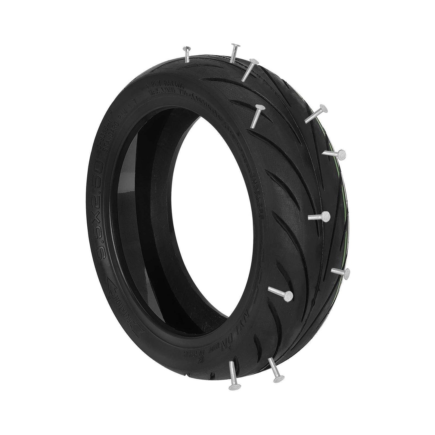 9.5 * 2.5 vacuum tire 9.5 inch shock-absorbing tire