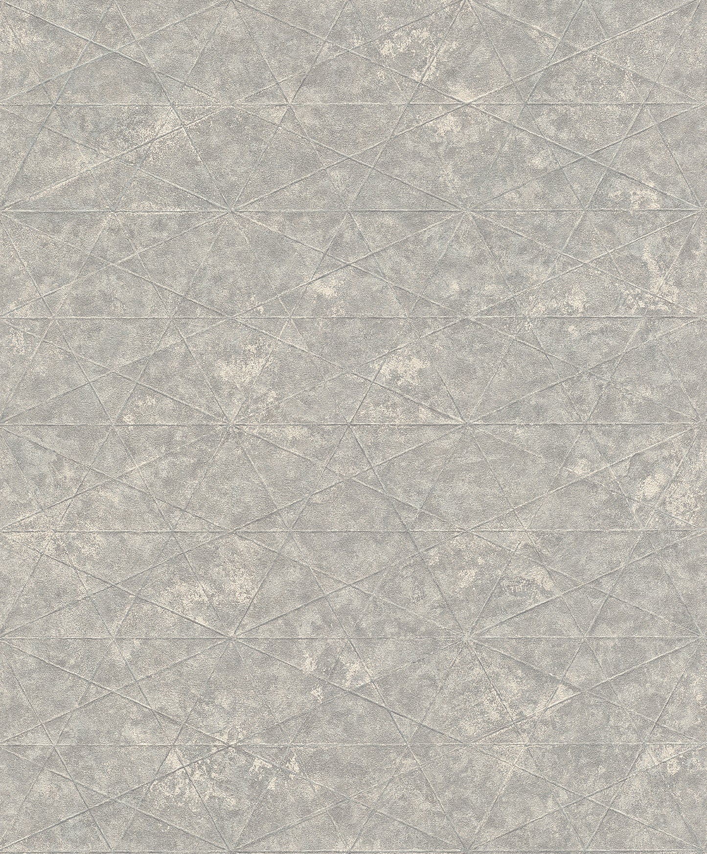 Advantage Seth Light Grey Triangle Wallpaper