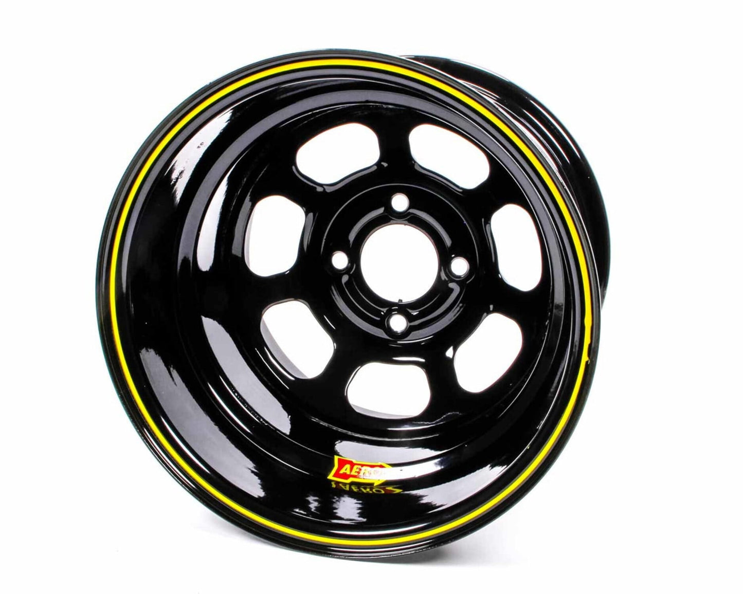 Aero Race Wheels 13X7 3In. 4.00 Black 31-174030