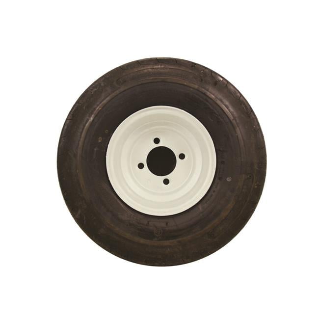 Americana Tire & Wheel 30080 570 x 8B Economy Bias Tire & Wheel - White Standard Rim