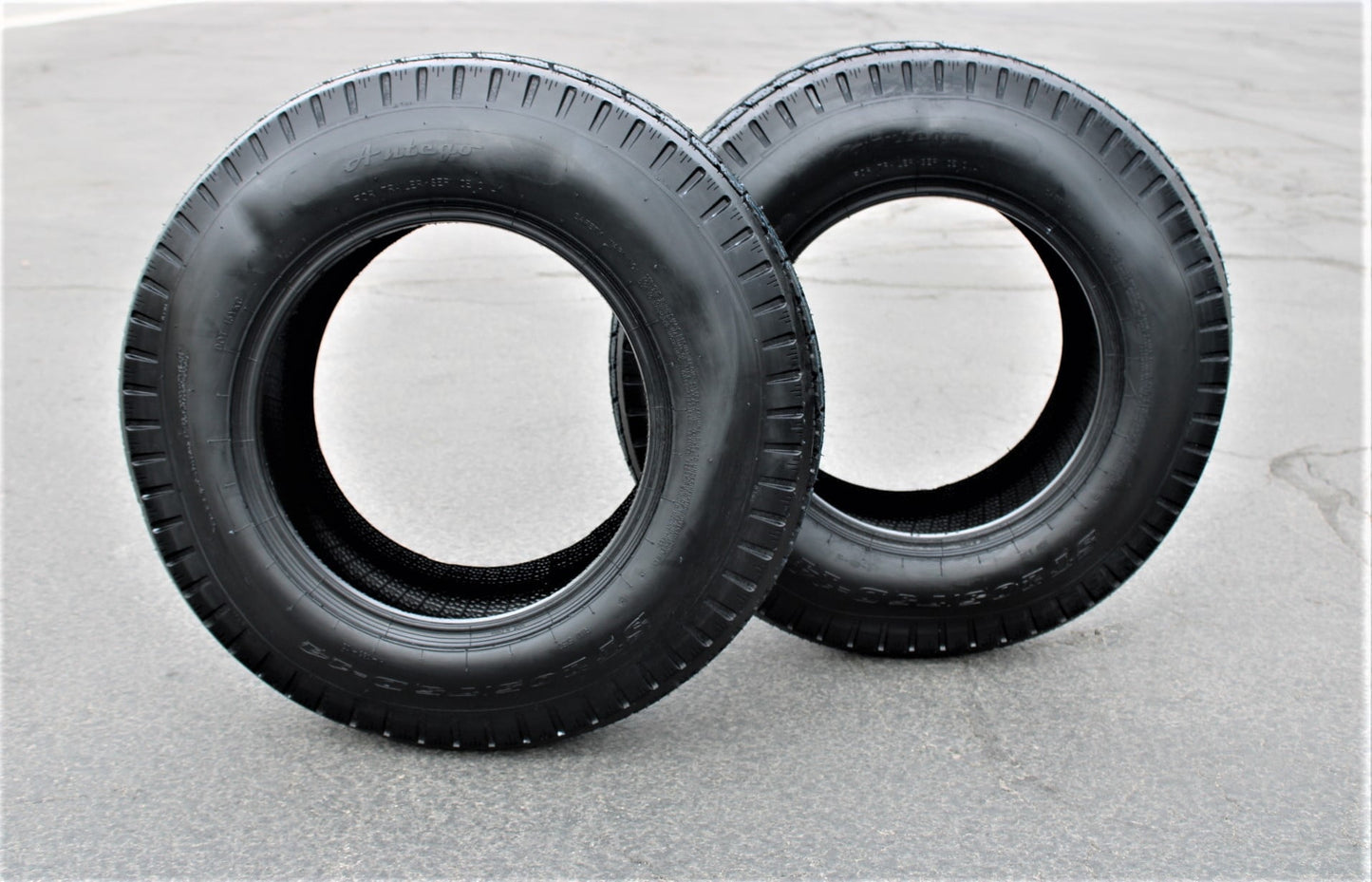 Antego ST205/75D14 Bias Trailer Tire, 6 Ply Load Range C (Set of 2)