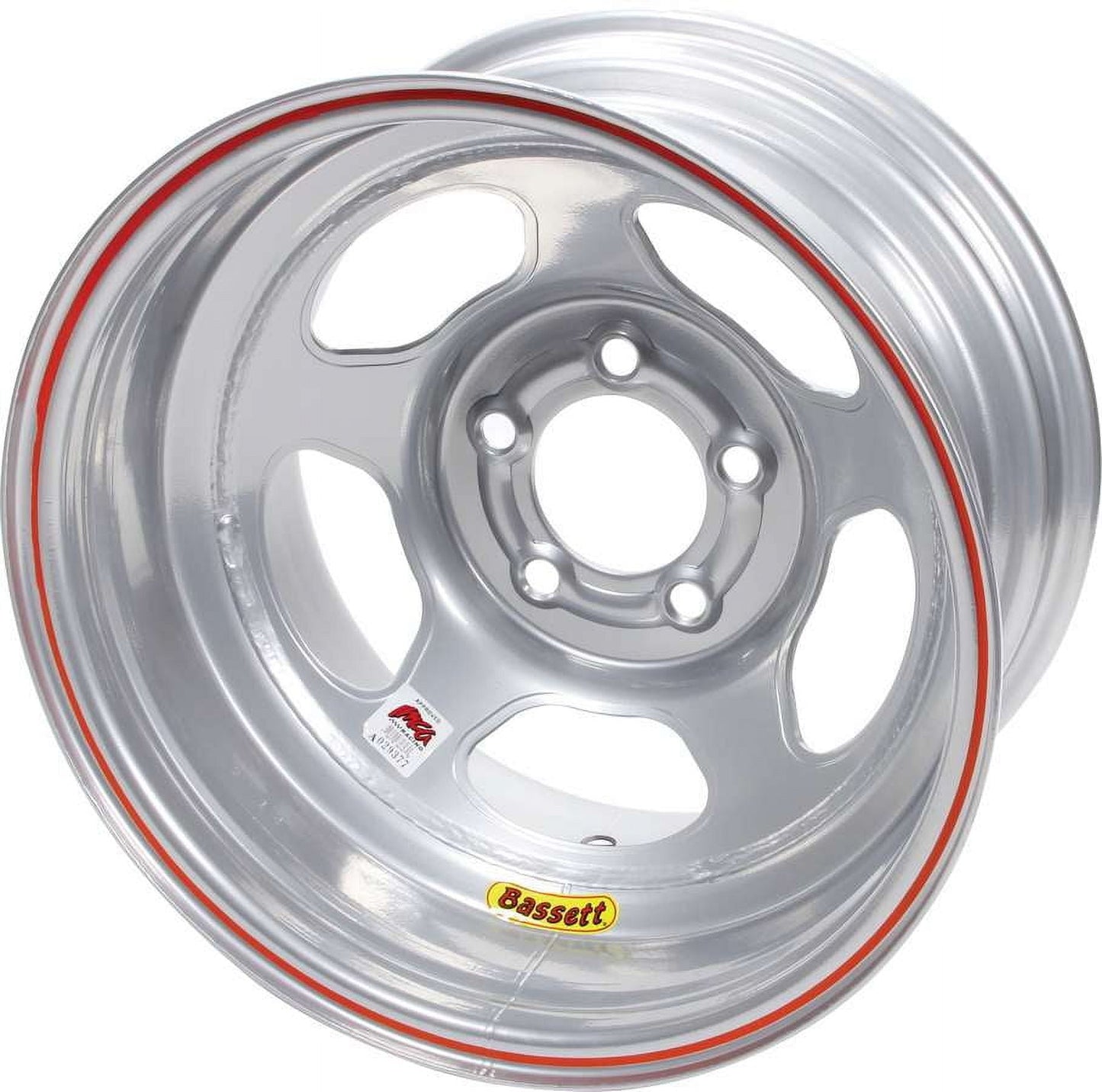 BASSETT 58AC2IS Wheels 15x8 IMCA Silver Inertia 5x4.75