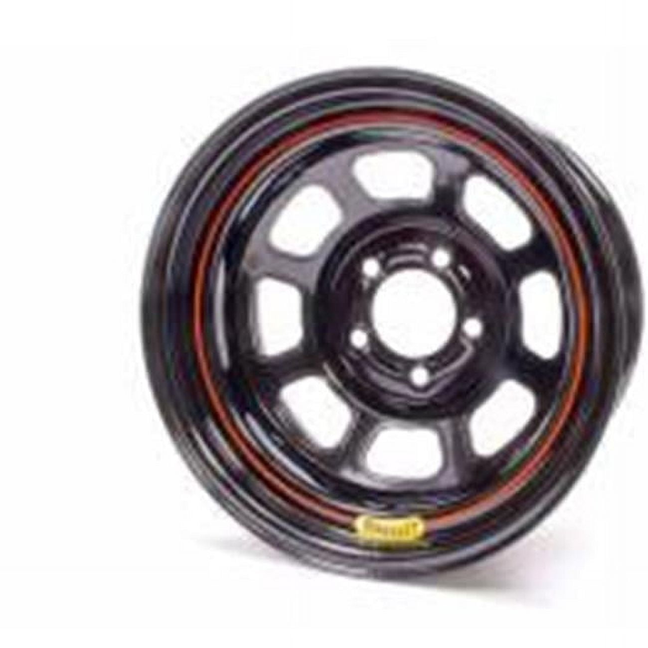 Bassett 57RF3 15 x 7 in. 5 x 4.5 in. Black 3 in. Back Spacing 21.75 lbs DOT Wheel