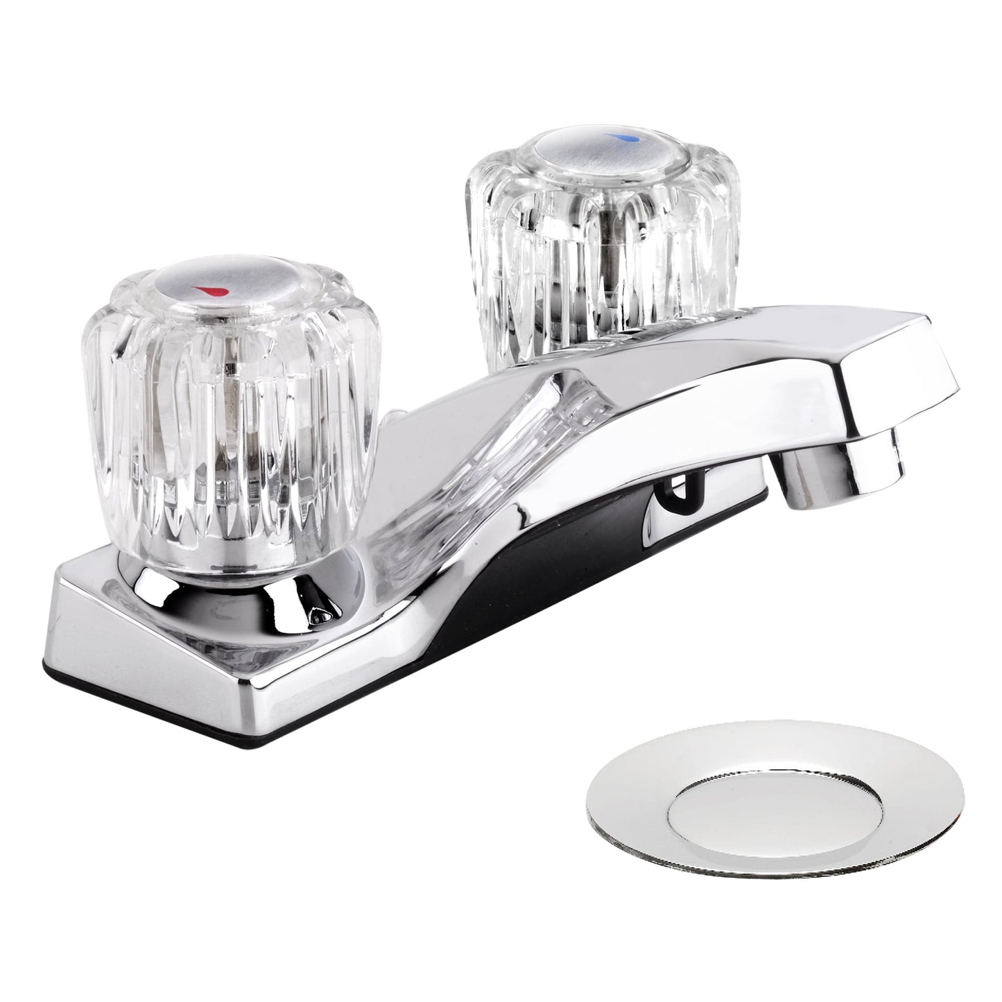 Belanger EBA74WCP Dual Handle Bathroom Faucet with Drain, Chrome
