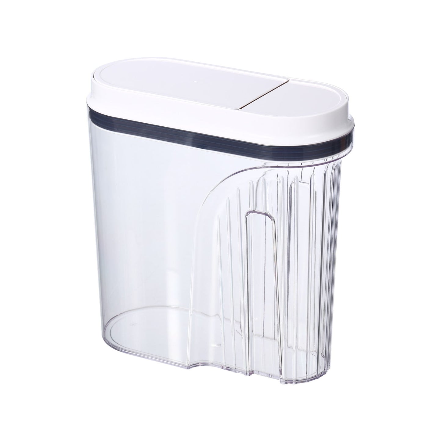 Better Homes & Gardens Contenedor Hermético para Cereales de 19 Tazas, Almacenamiento de Alimentos sin BPA con Asa de Fácil Agarre y Tapa con una Mano para la Organización de la Despensa y la Cocina