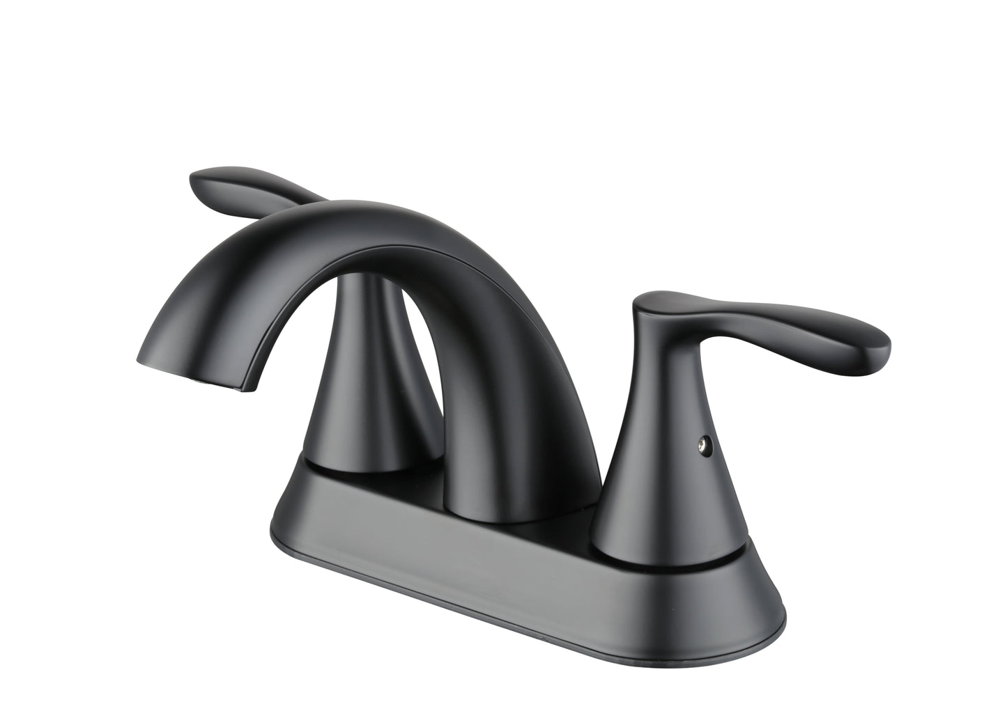 Better Homes & Gardens Simple Flair 4" Centerset Bathroom Faucet in Matte Black