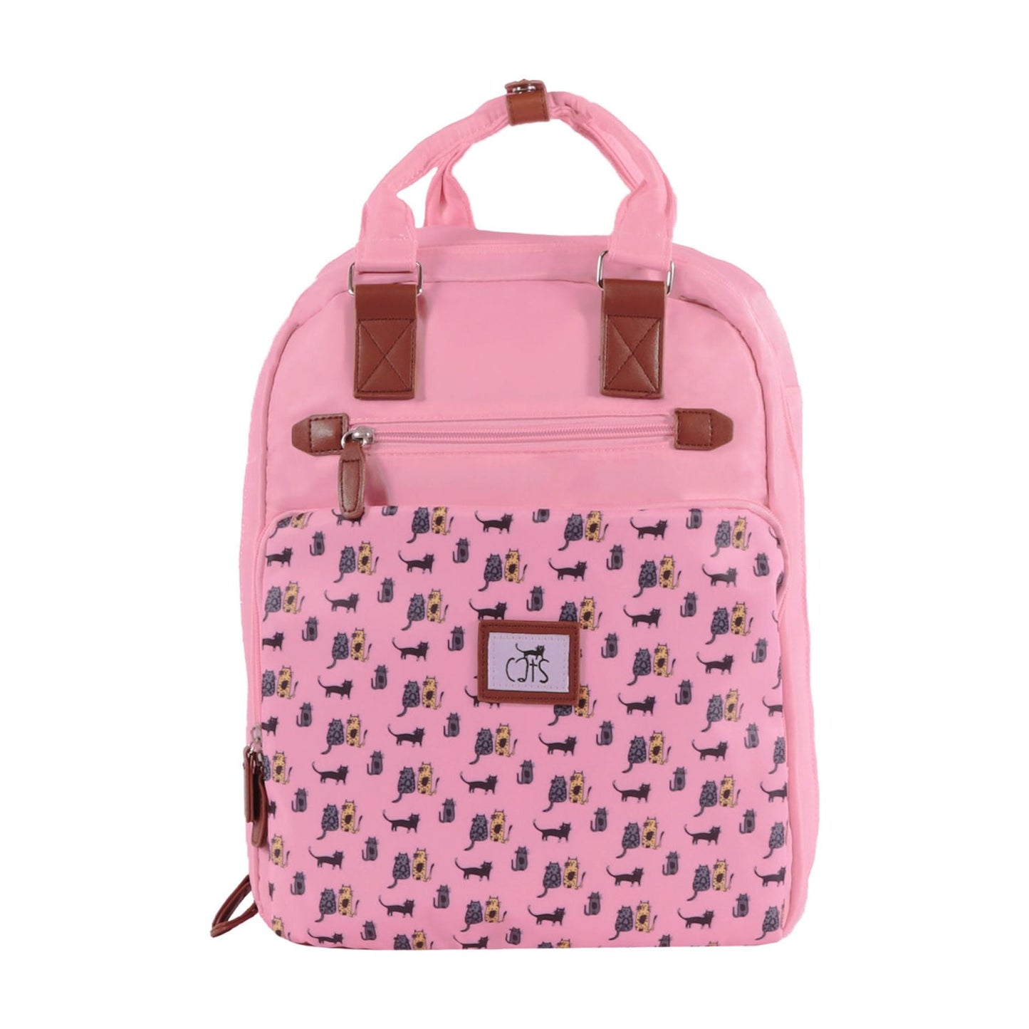 Biggdesign Cats Laptop Backpack, Pink
