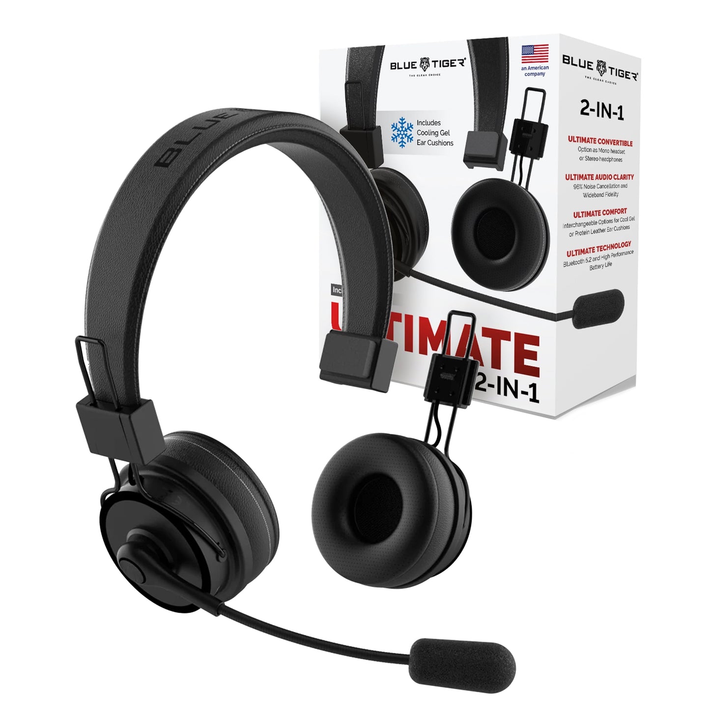 Blue Tiger Elite Ultimate Bluetooth Headset