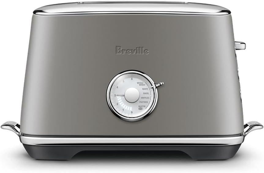 Breville BTA735OYS Toast Select Luxe Kitchen Toaster, 2 Slice, Oyster Shell