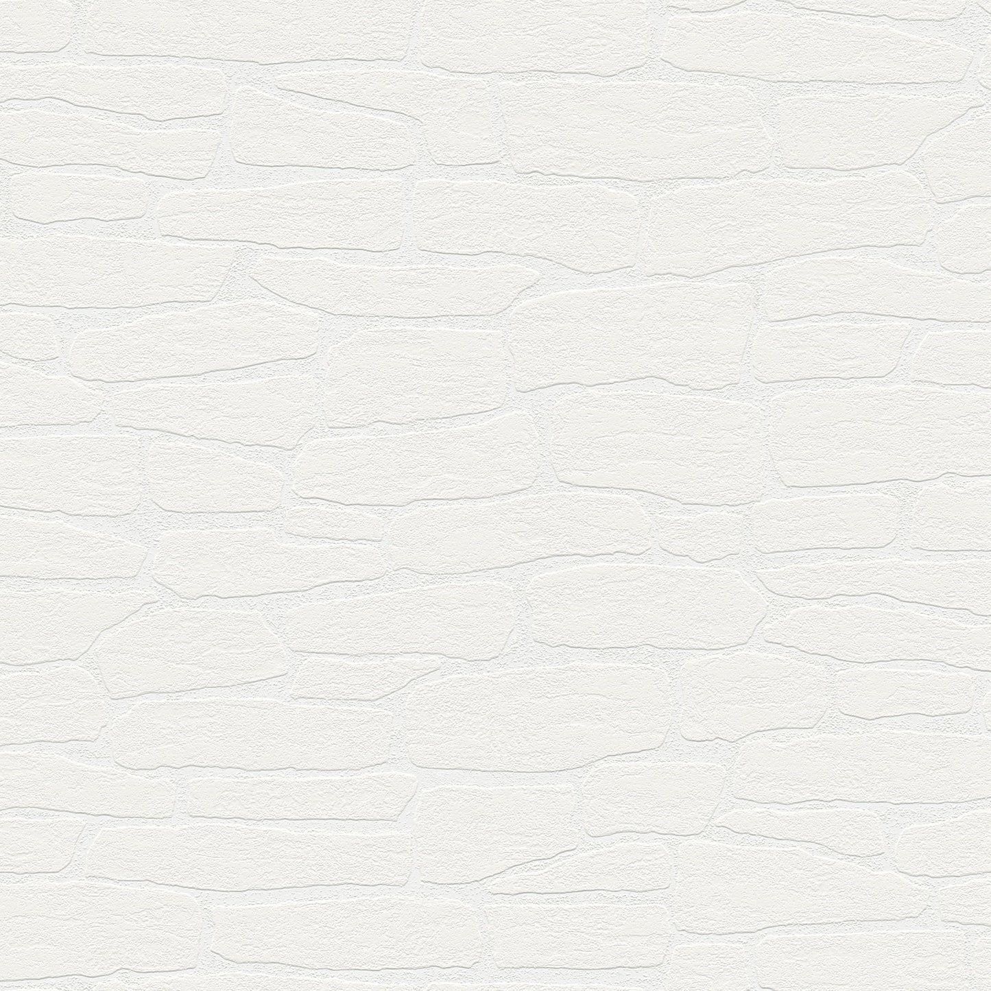 Brewster Home Fashions Pieter White Stone Paintable Wallpaper