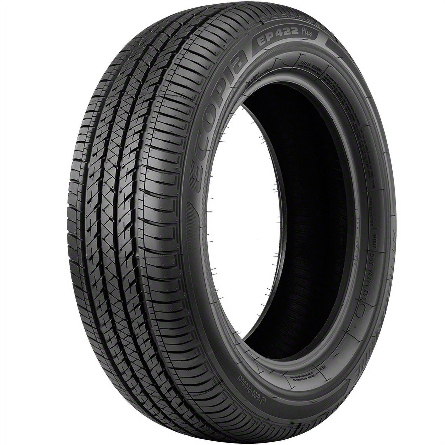 Bridgestone Ecopia EP422 Plus 195/65R15 91 H Tire Fits: 2013-15 Honda Civic Natural Gas, 2012-18 Ford Focus S