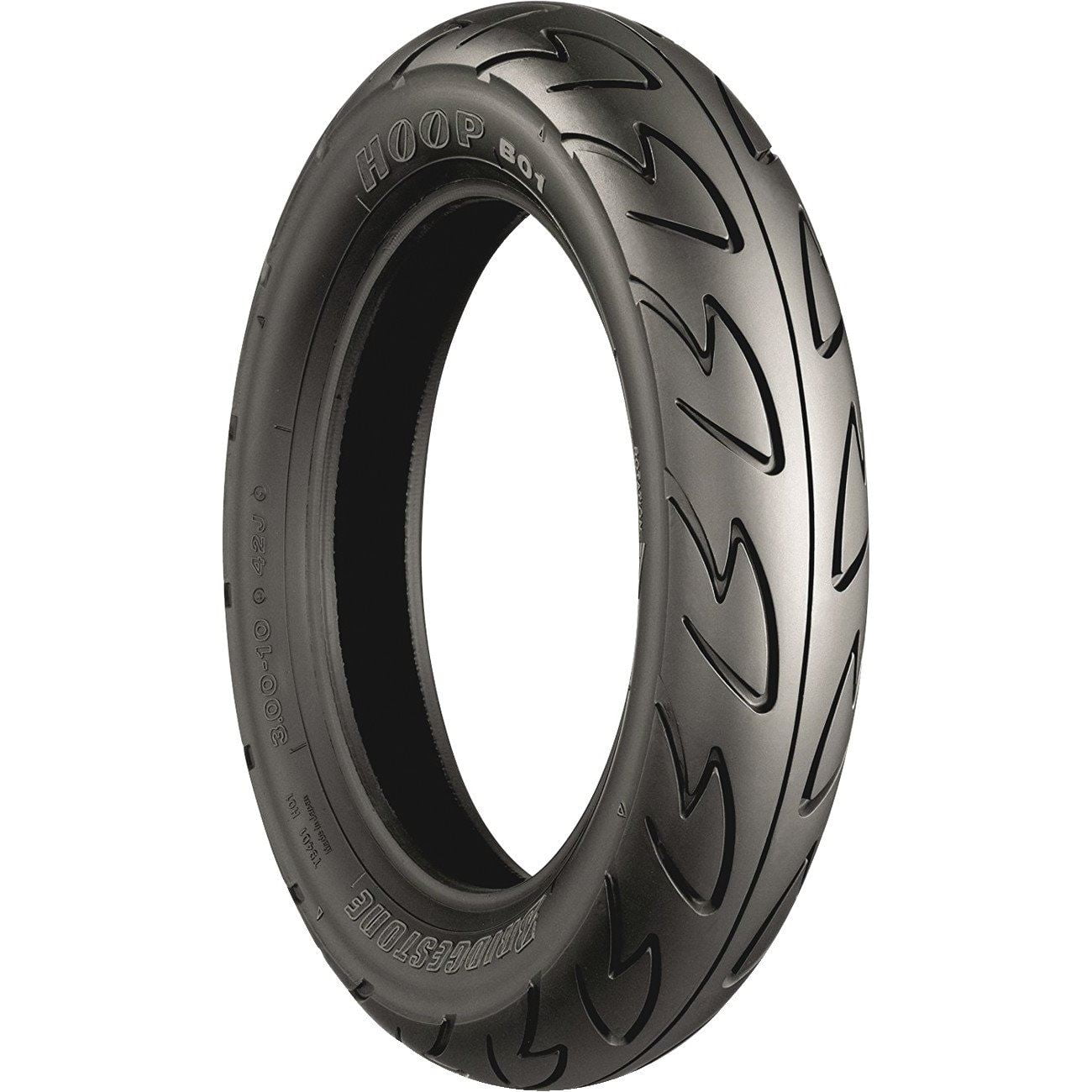 Bridgestone Hoop B01 Front/Rear Scooter Tire (3.00-8) 184584