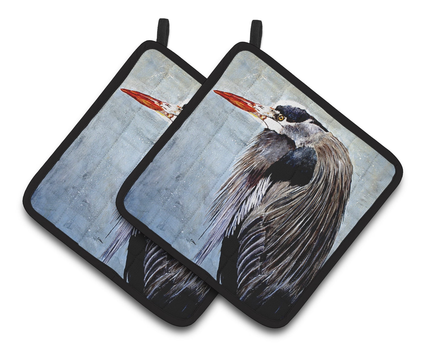 Carolines Treasures 8652PTHD Rooster Pair of Pot Holders , 7.5HX7.5W, multicolor