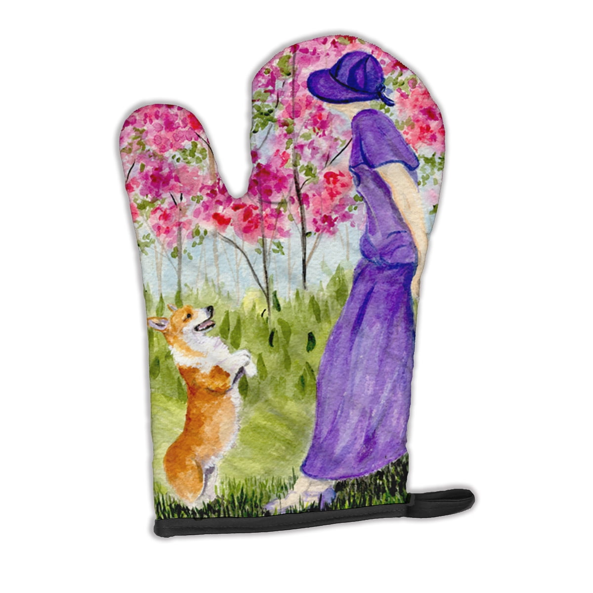Carolines Treasures SS8616OVMT Corgi Oven Mitt Large multicolor
