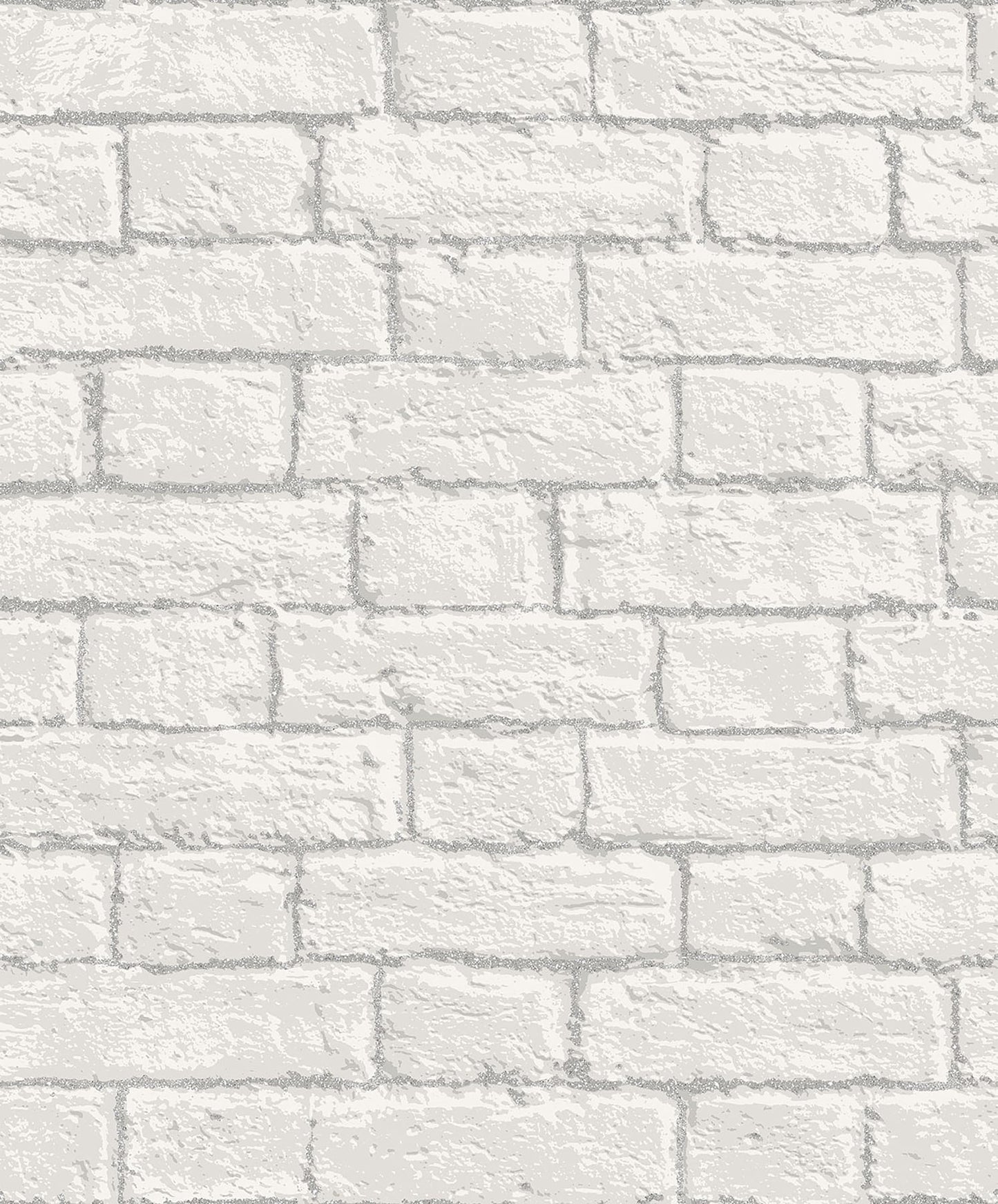 Ditmas White Brick Wallpaper