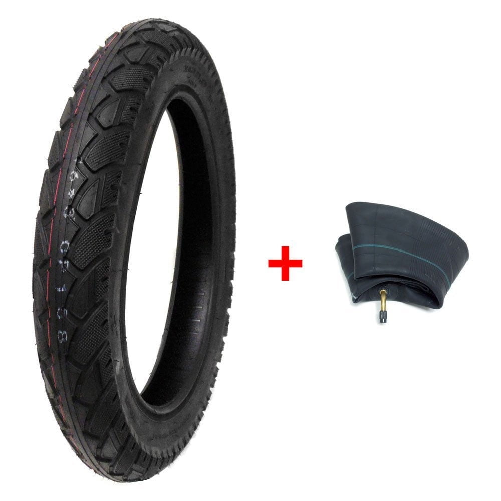 Combo of Tire Size 16x3.0 + Inner Tube Fits Electric Bikes, Scooters, eBikes, Mopeds, Kids Bikes