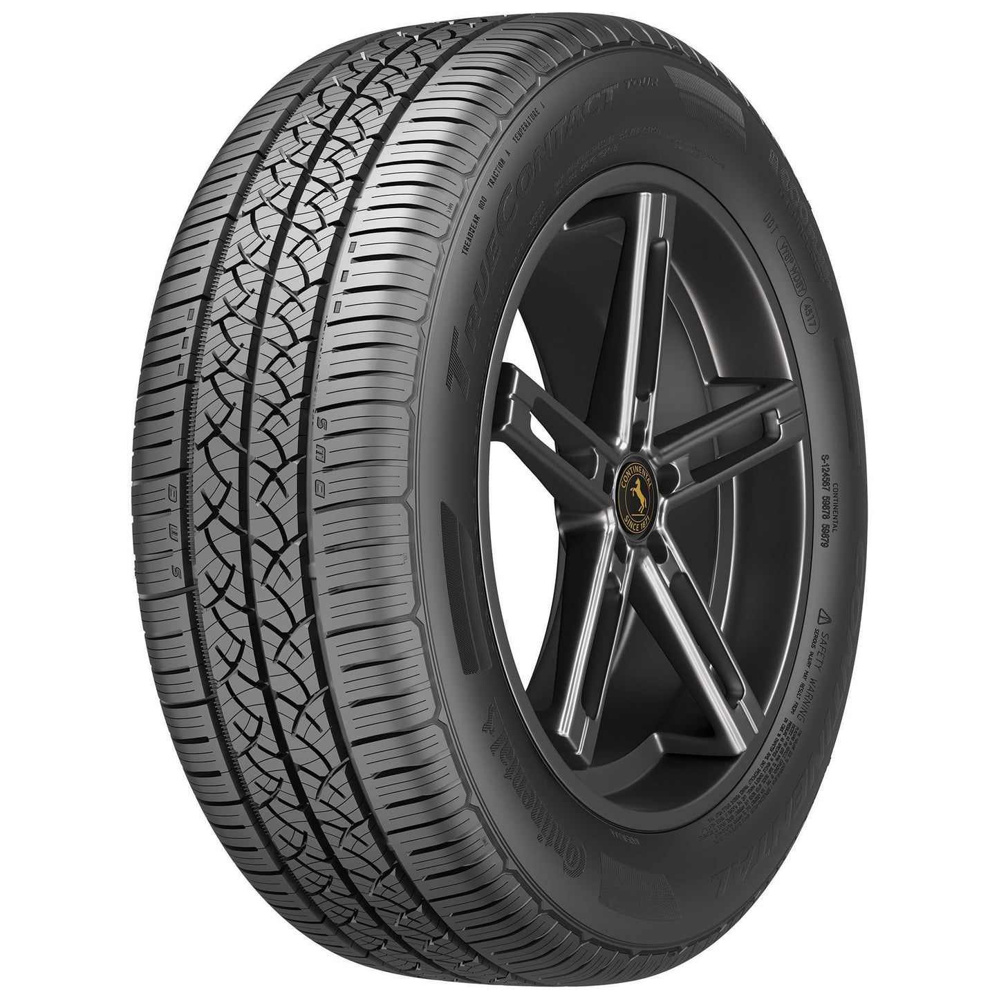 Continental TrueContact Tour All Season 195/60R15 88T Passenger Tire