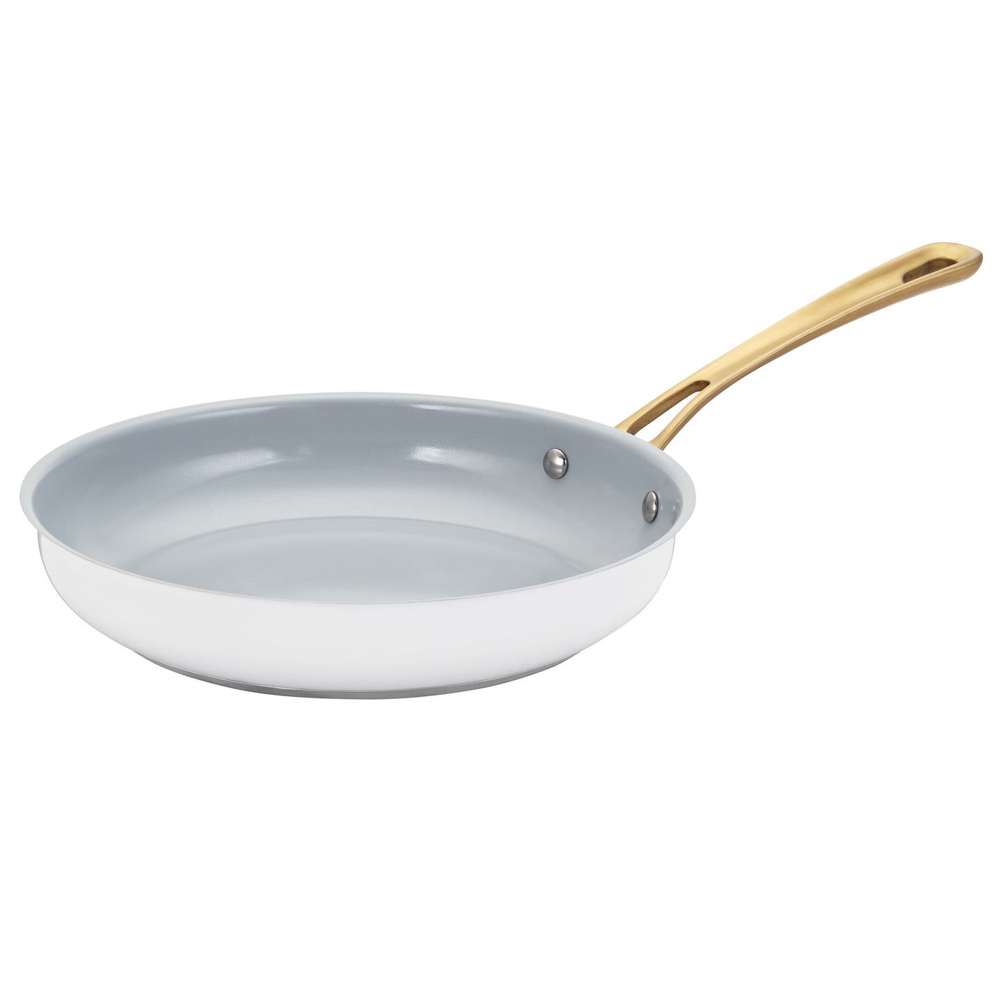 Cuisinart Chef’s Classic 10†Stainless Steel Skillet, Matte White