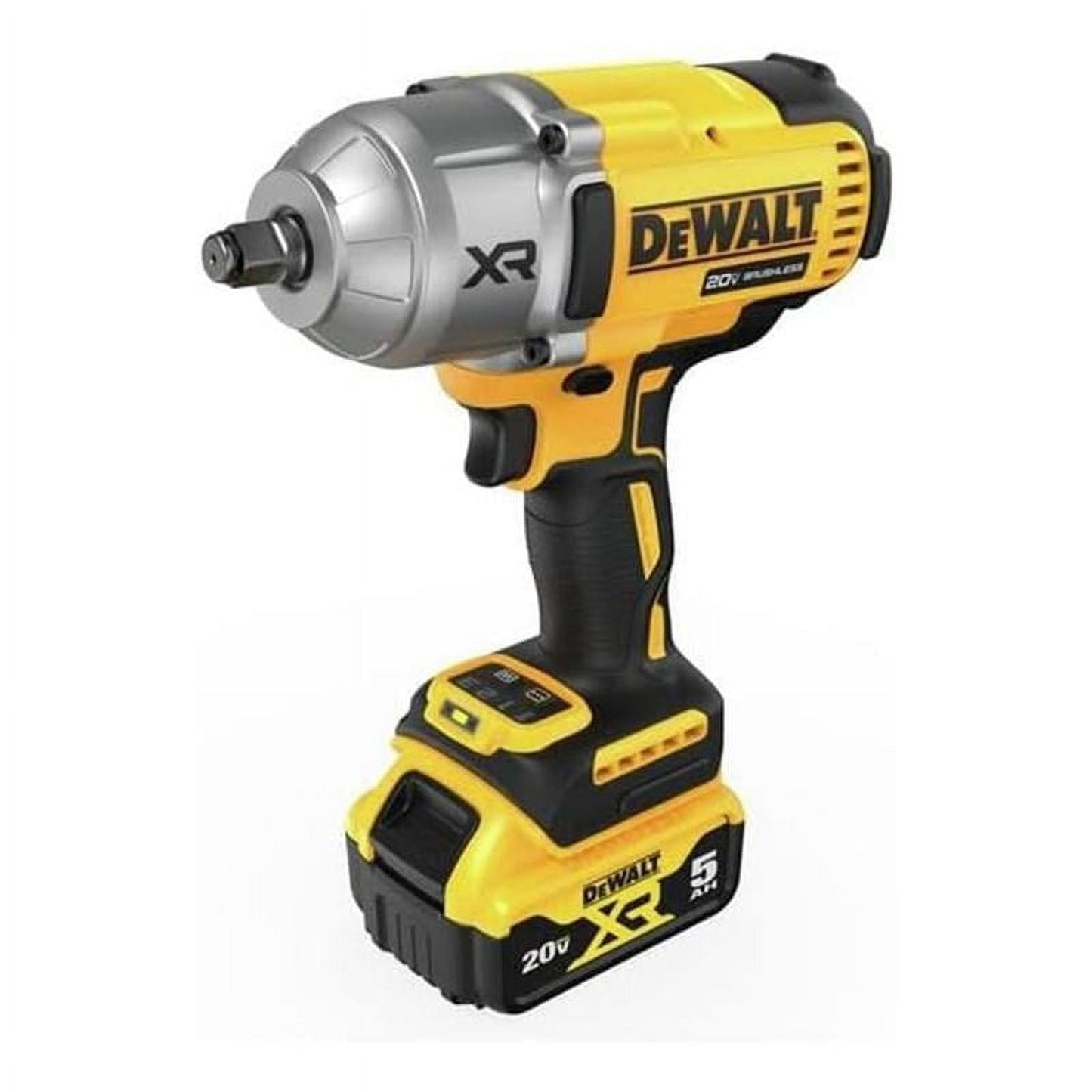 DEWALT 600NM 20V MAX Cordless Impact Wrench Kit, 20V MAX, 1/2" Hog Ring With 4-Mode Speed,(DCF900)600NM Only Tool