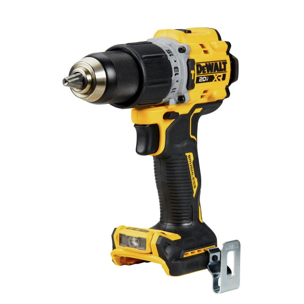 DeWalt 20V MAX Brushless Cordless 1/2" Hammer Combi Drill Driver with LED Work Light, Bare Tool Only (DCD805)