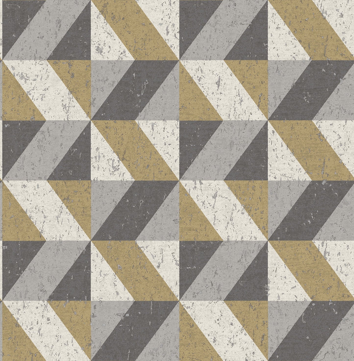 Decorline Cerium Moss Concrete Geometric Wallpaper