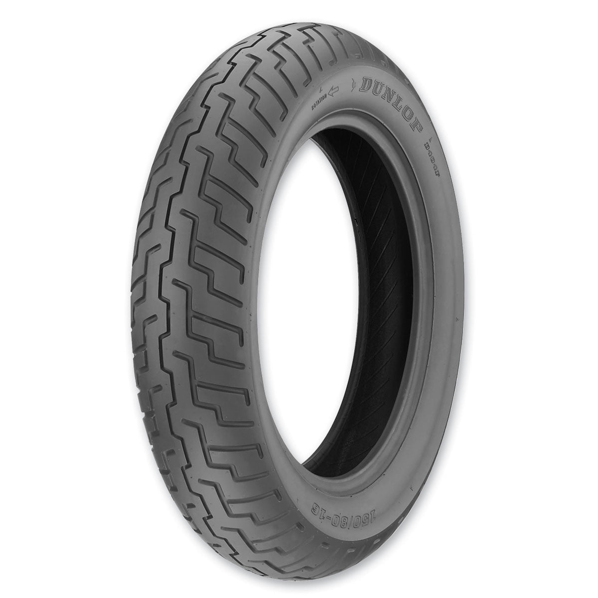 Dunlop D404 Front Motorcycle Tire 100/90-18 (56H) Black Wall