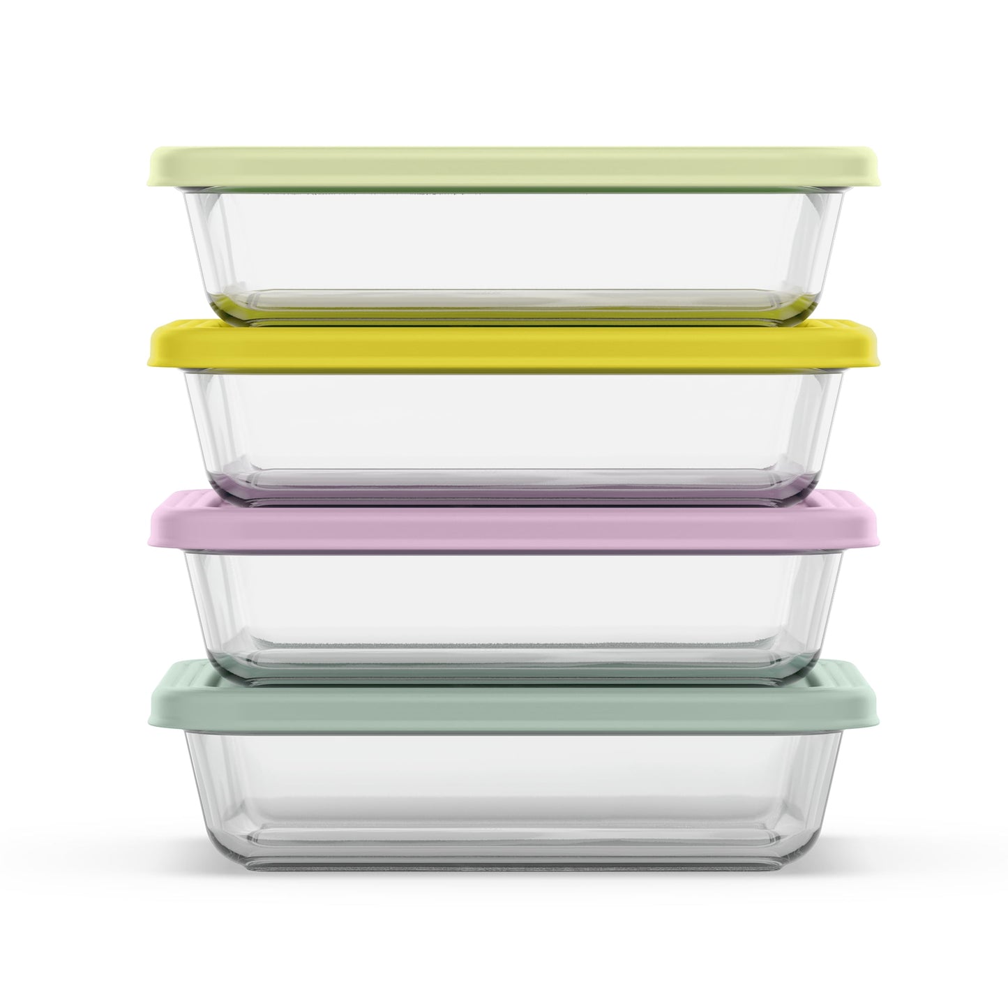 Ello Everyday Juego de Preparación de Comidas de Vidrio de 8 Pzas de 4.5 Tazas