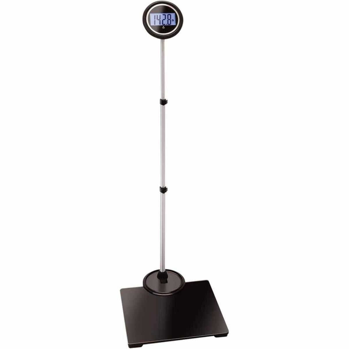 Jobar International EXTENDABLE Extra Wide Scale, Black