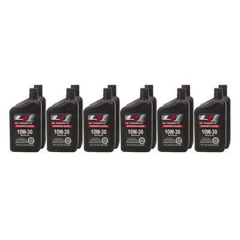 Extreme Racing Oil SPW10W-30, 10W30 Premium Blend 12 X 1 Quart Performance
