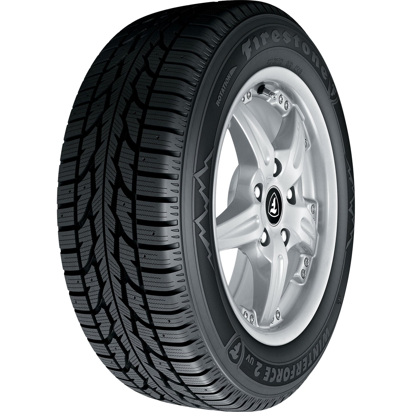 Firestone Winterforce 2 UV Winter 235/65R17 104S Passenger Tire