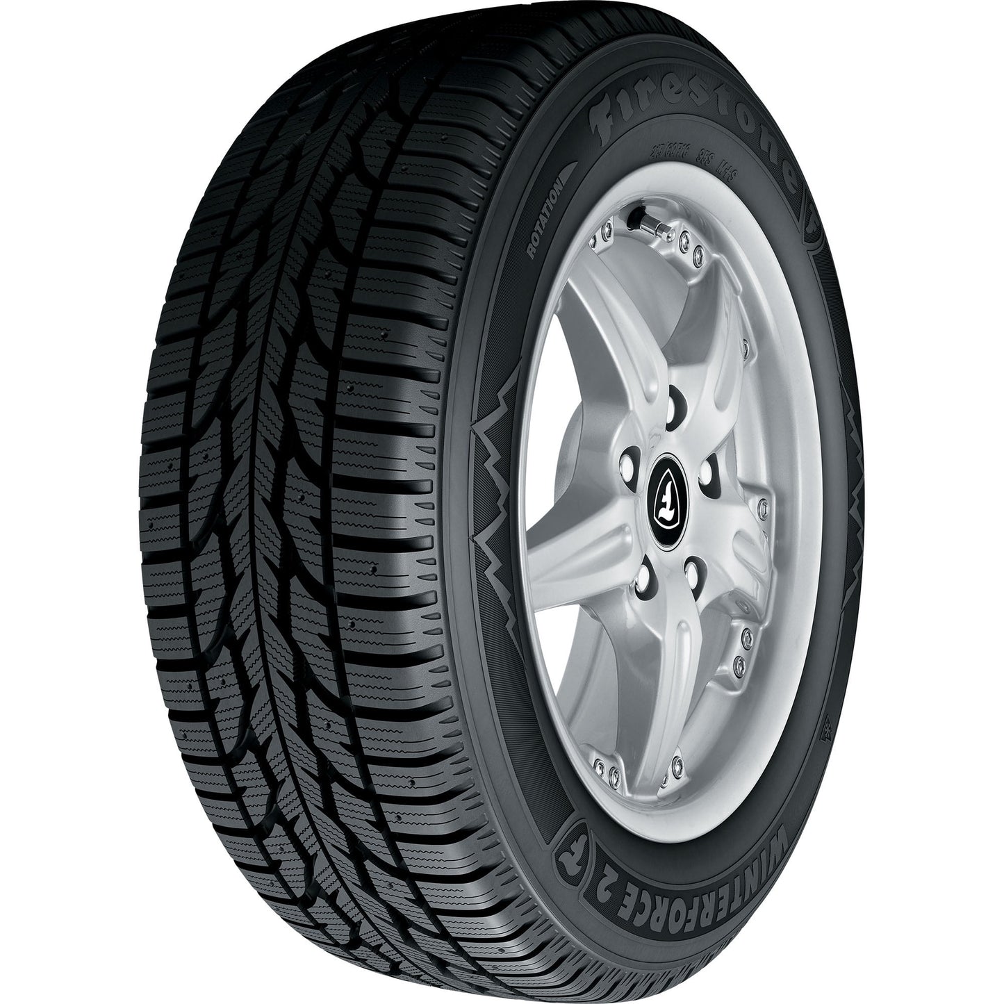 Firestone Winterforce 2 Winter 225/65R16 100S Passenger Tire
