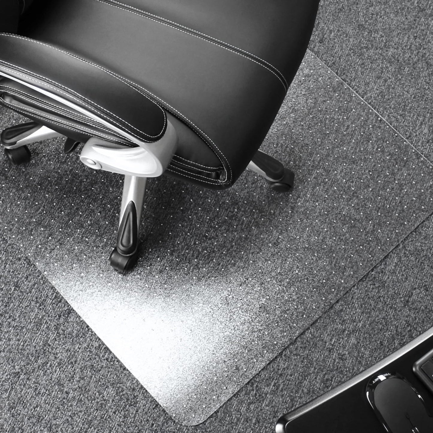 Floortex® Tapete Cuadrada de Policarbonato para Sillas de hasta 1/2" - 48" x 48"