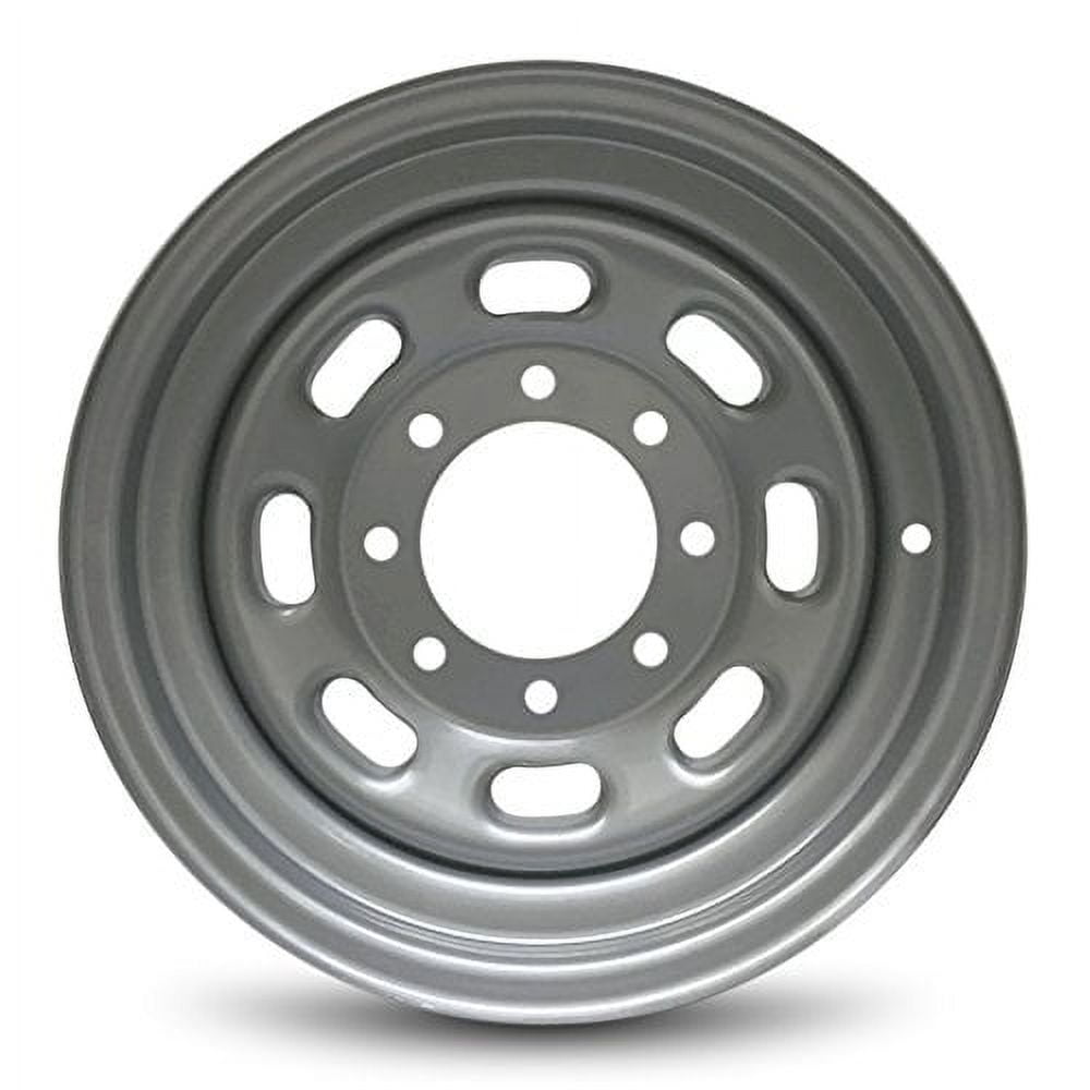 For 1999-2004 Ford F350SD 16 Inch Painted Silver Rim - OE Direct Replacement - Road Ready Car Wheel