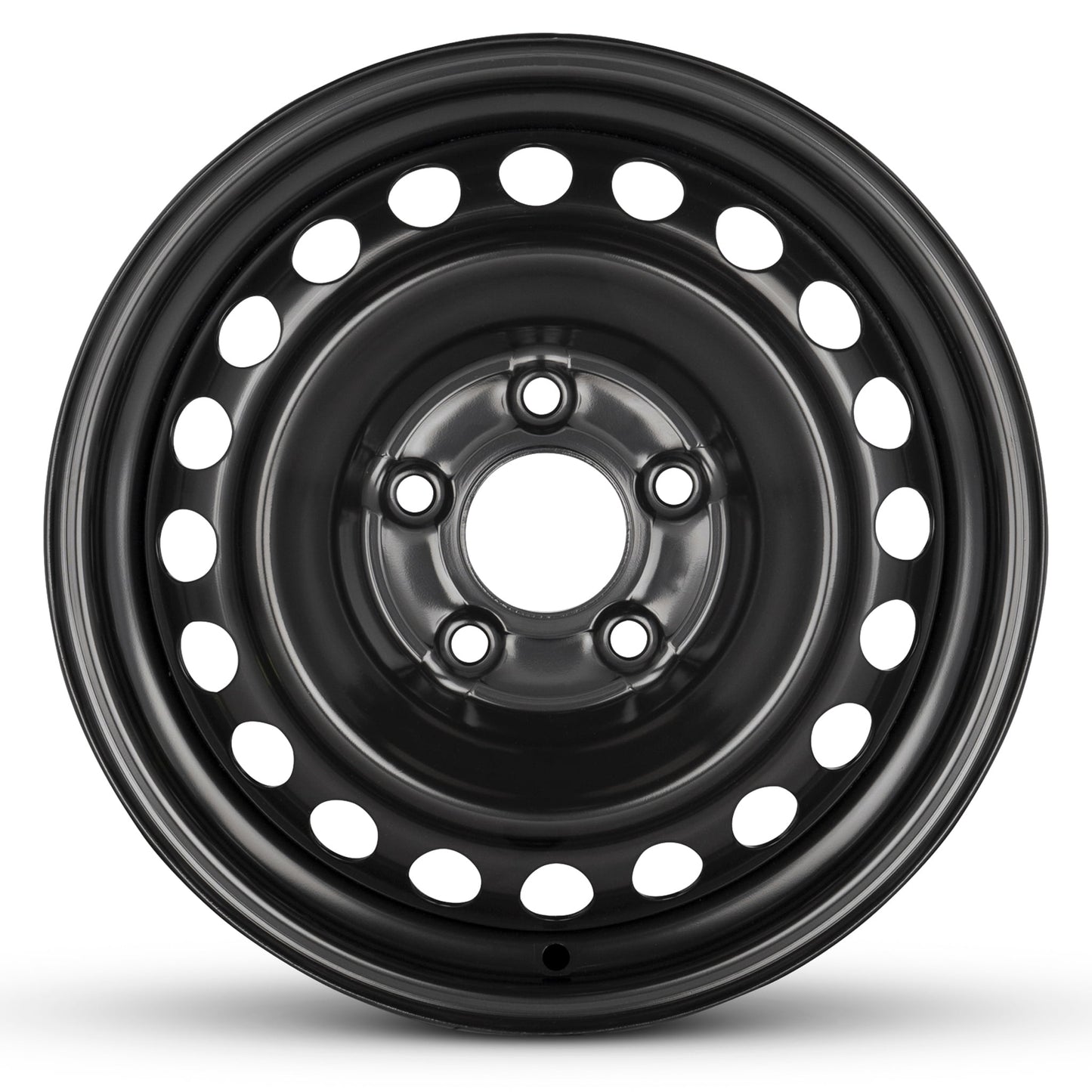 For 2011-2016 Hyundai Elantra 15 Inch Painted Black Steel - New OEM Rim - Road Ready Car Wheel