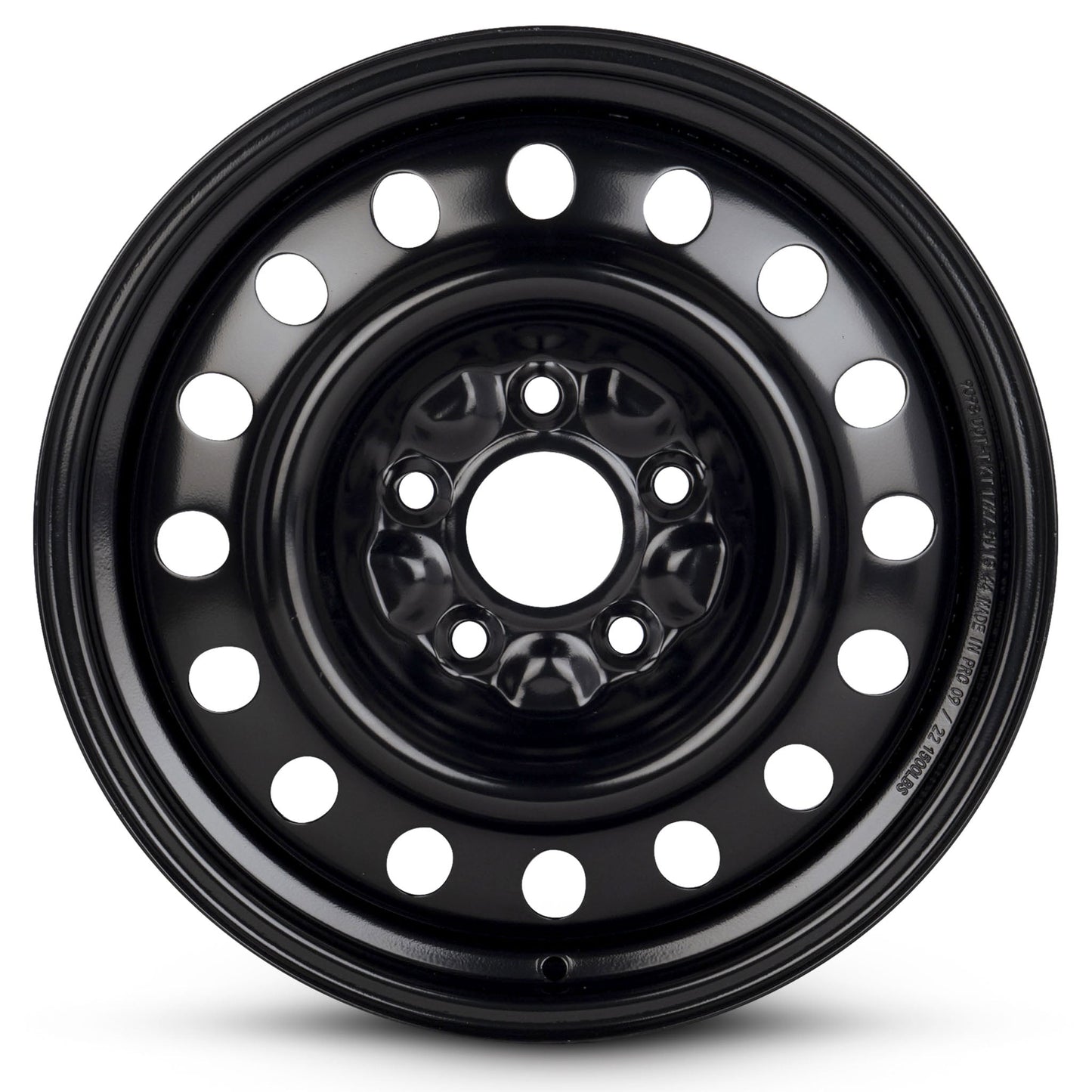 For 2020-2024 Jeep Gladiator 17 Inch Painted Black Rim - OE Direct Replacement - Road Ready Car Wheel
