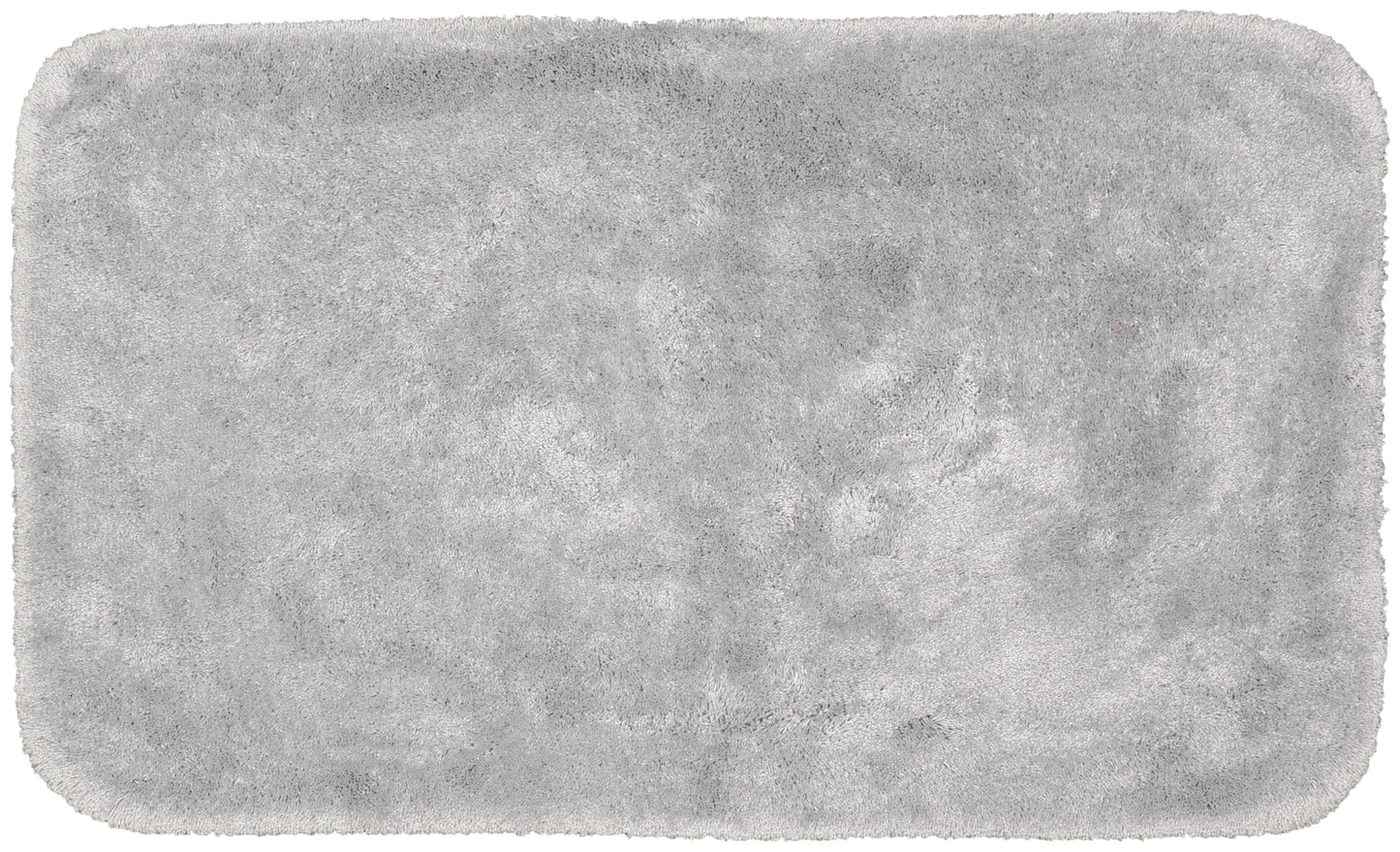 Garland Rug Finest Luxury Washable Nylon Platinum Gray Bath Rug, 30" x 50"