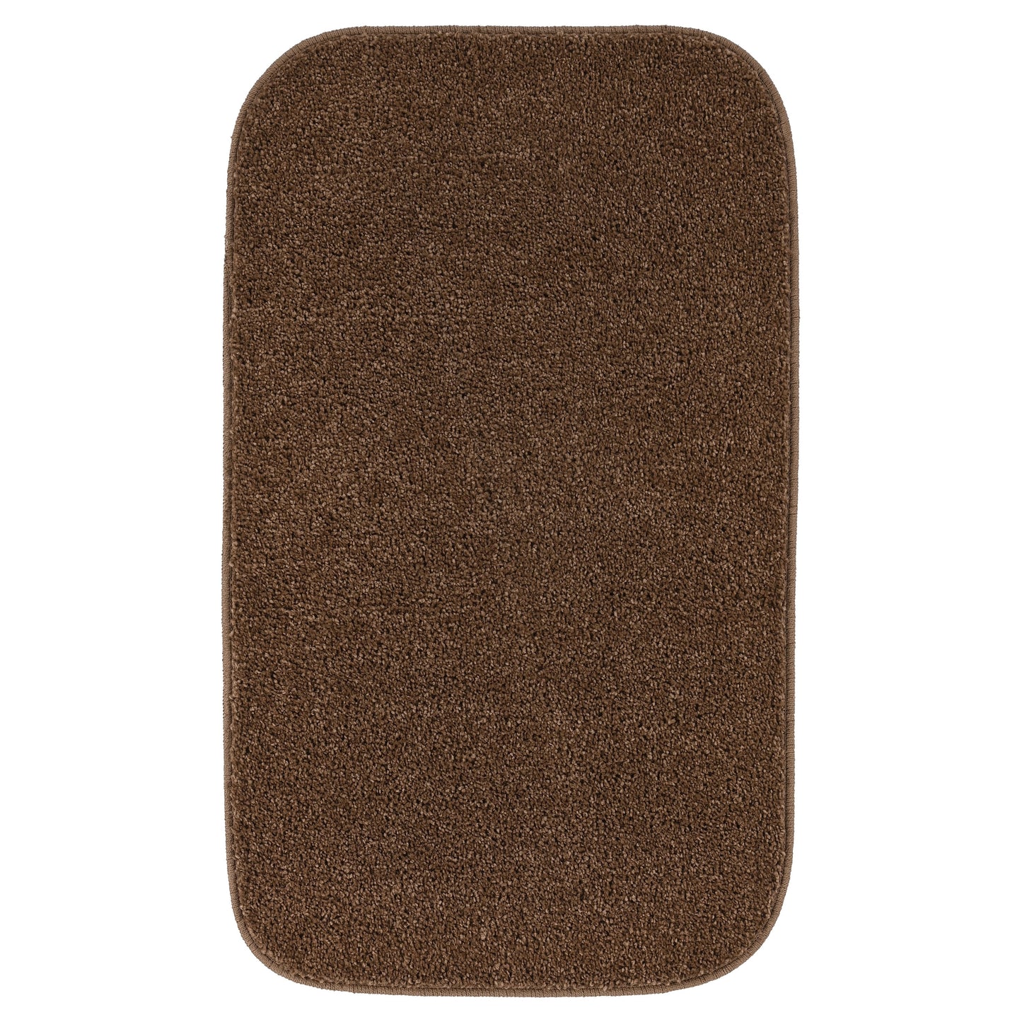 Garland Rug Sedona Washable Polypropylene Cinnamon Bath Rug, 21" x 34"