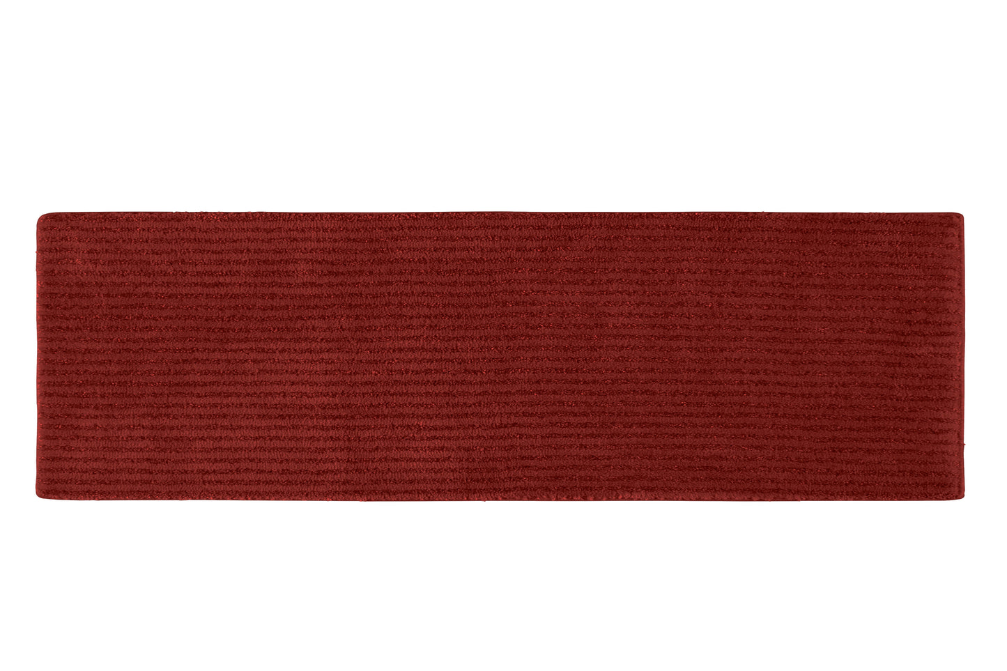 Garland Rug Sheridan Washable Nylon Chili Pepper Red Bathroom Runner, 22" x 60"
