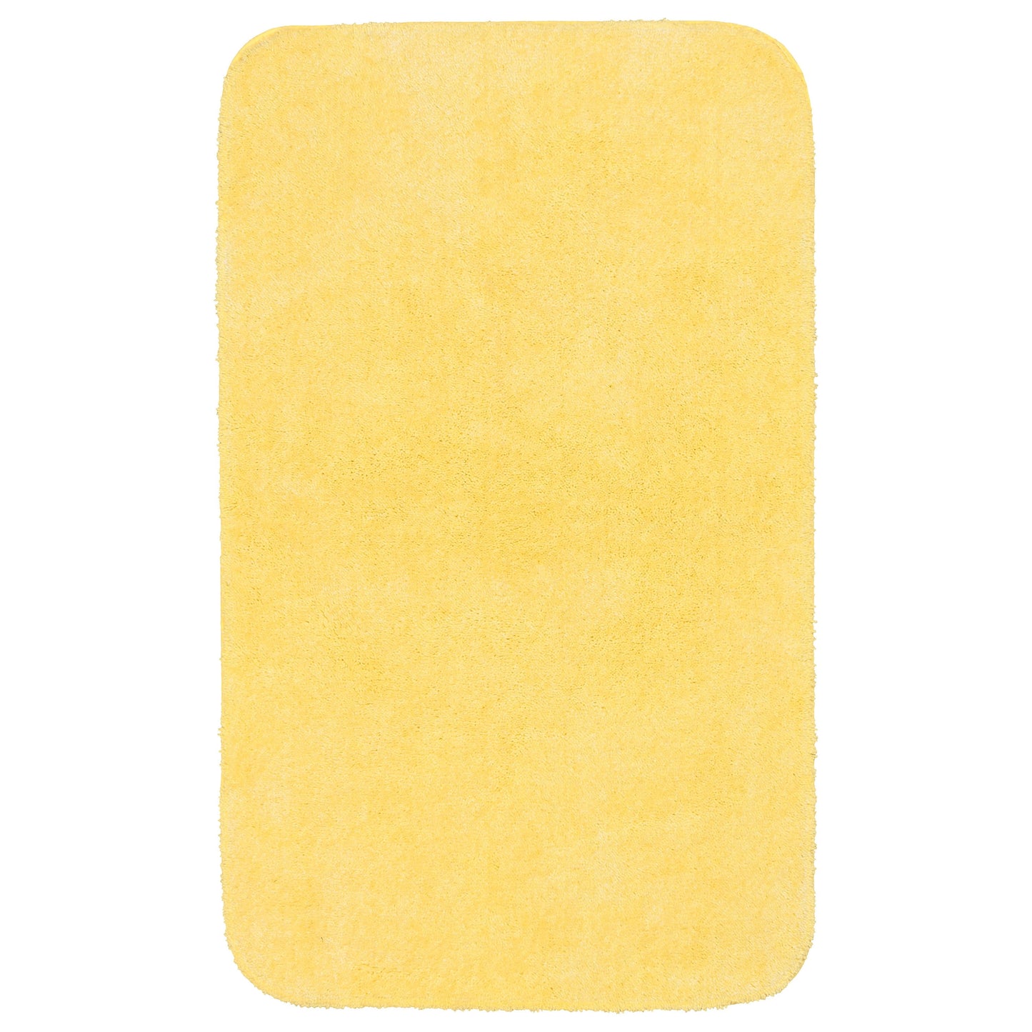 Garland Rug Traditional Washable Nylon Rubber Ducky Yellow Bath Rug, 30" x 50"