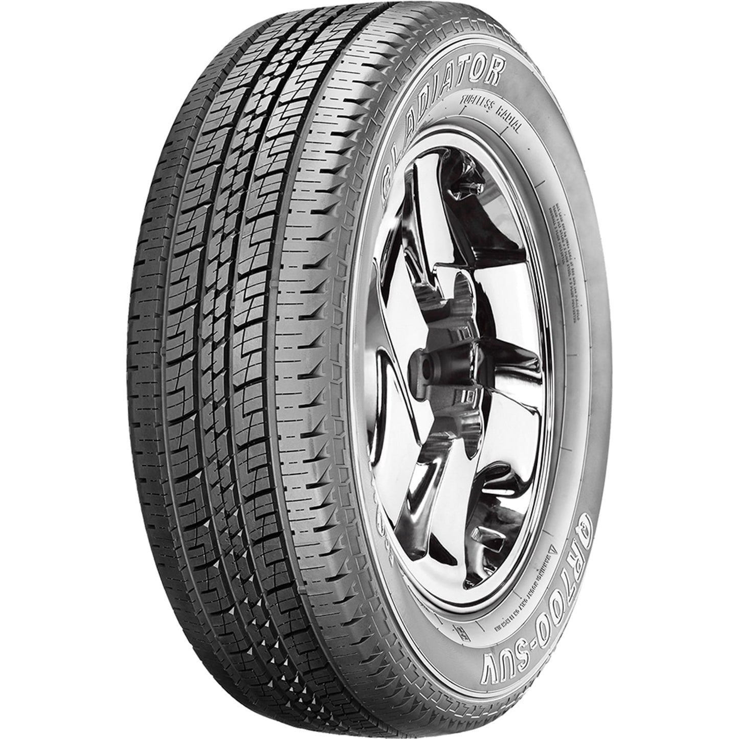 Gladiator QR700-SUV 275/65R18 114H A/S All Season Tire Fits: 2003-05 Lincoln Navigator Base, 2006 Lincoln Navigator Ultimate