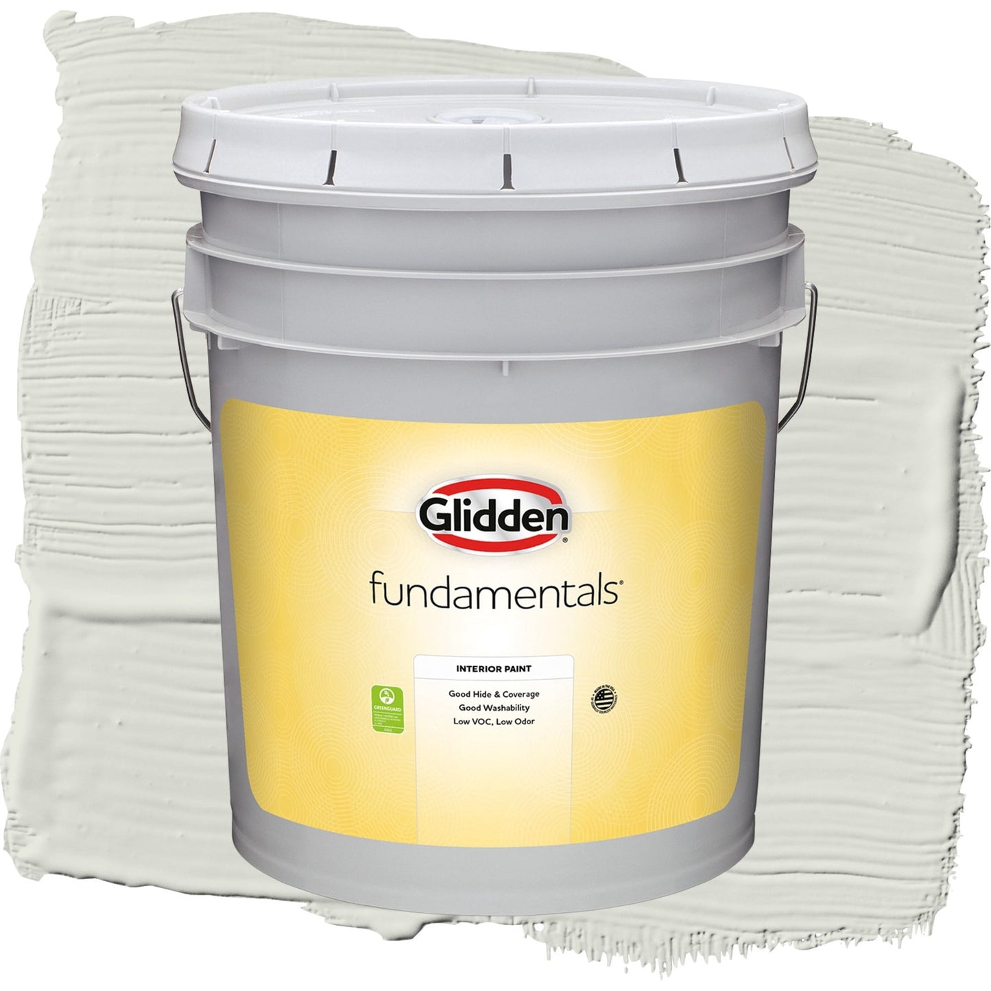 Glidden Fundamentals Anonymous / Green, Eggshell Interior Paint, 5 Gallon