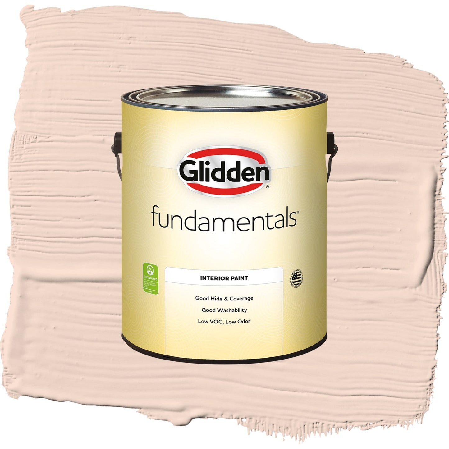 Glidden Fundamentals Blush Beige / Orange, Eggshell Interior Paint, 1 Gallon