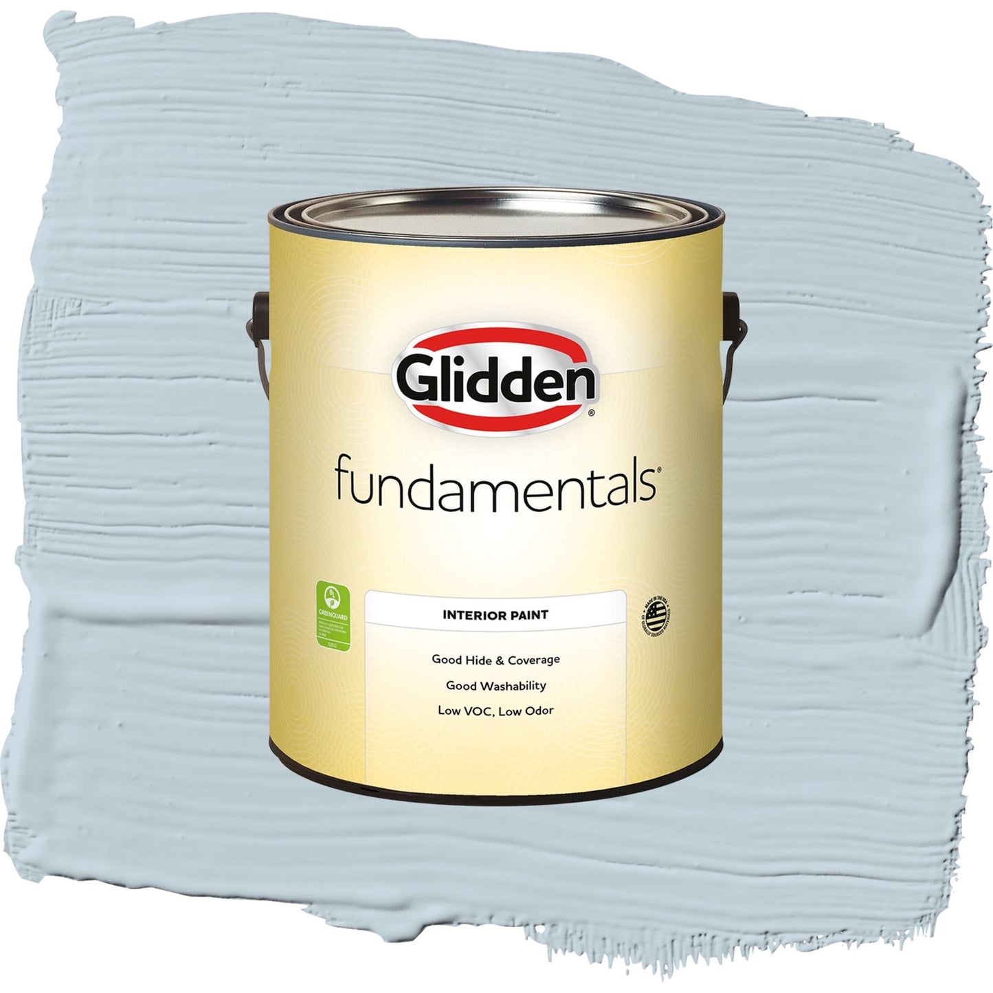 Glidden Fundamentals Keepsakes / Blue, Semi-Gloss Interior Paint, 1 Gallon
