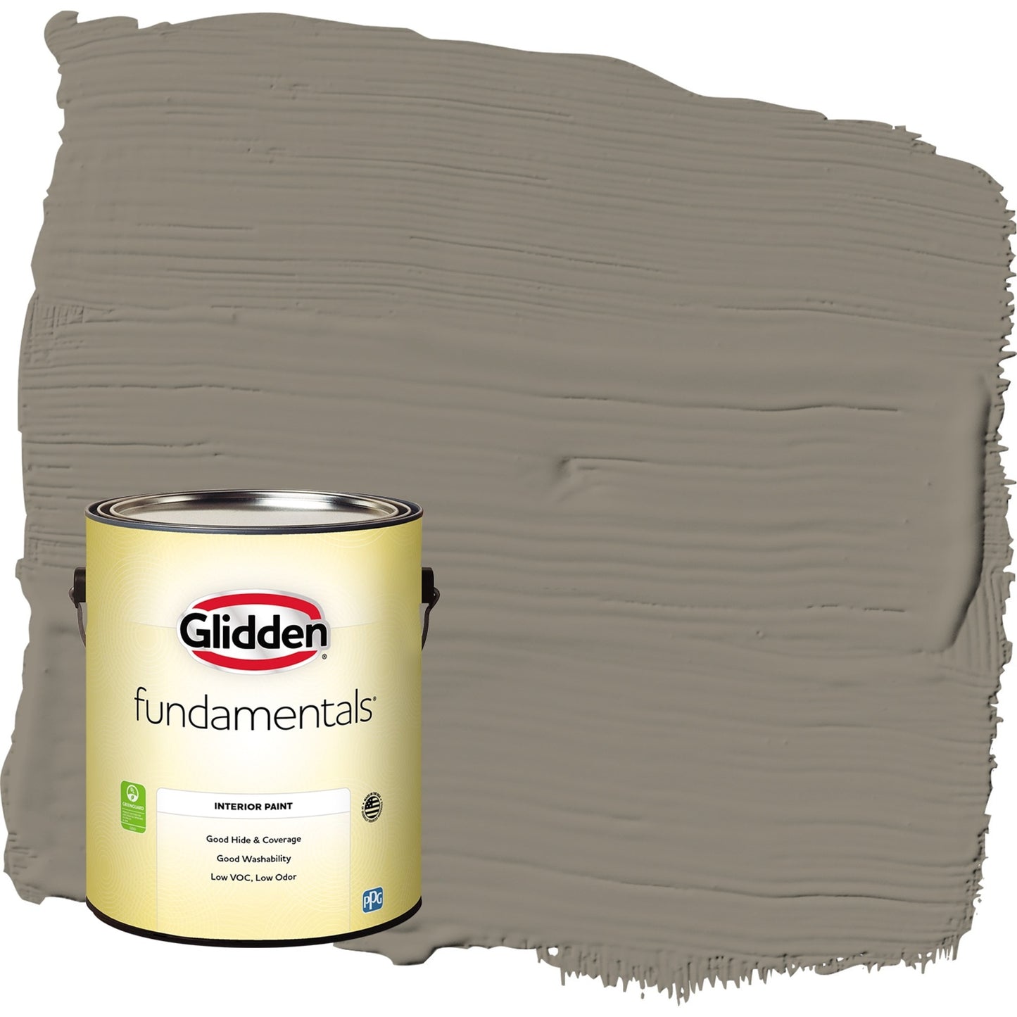 Glidden Fundamentals Roller Coaster / Tan, Eggshell Interior Paint, 1 Gallon